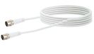 Schwaiger KDAK75 532 coax-kabel 7,5 m F Wit
