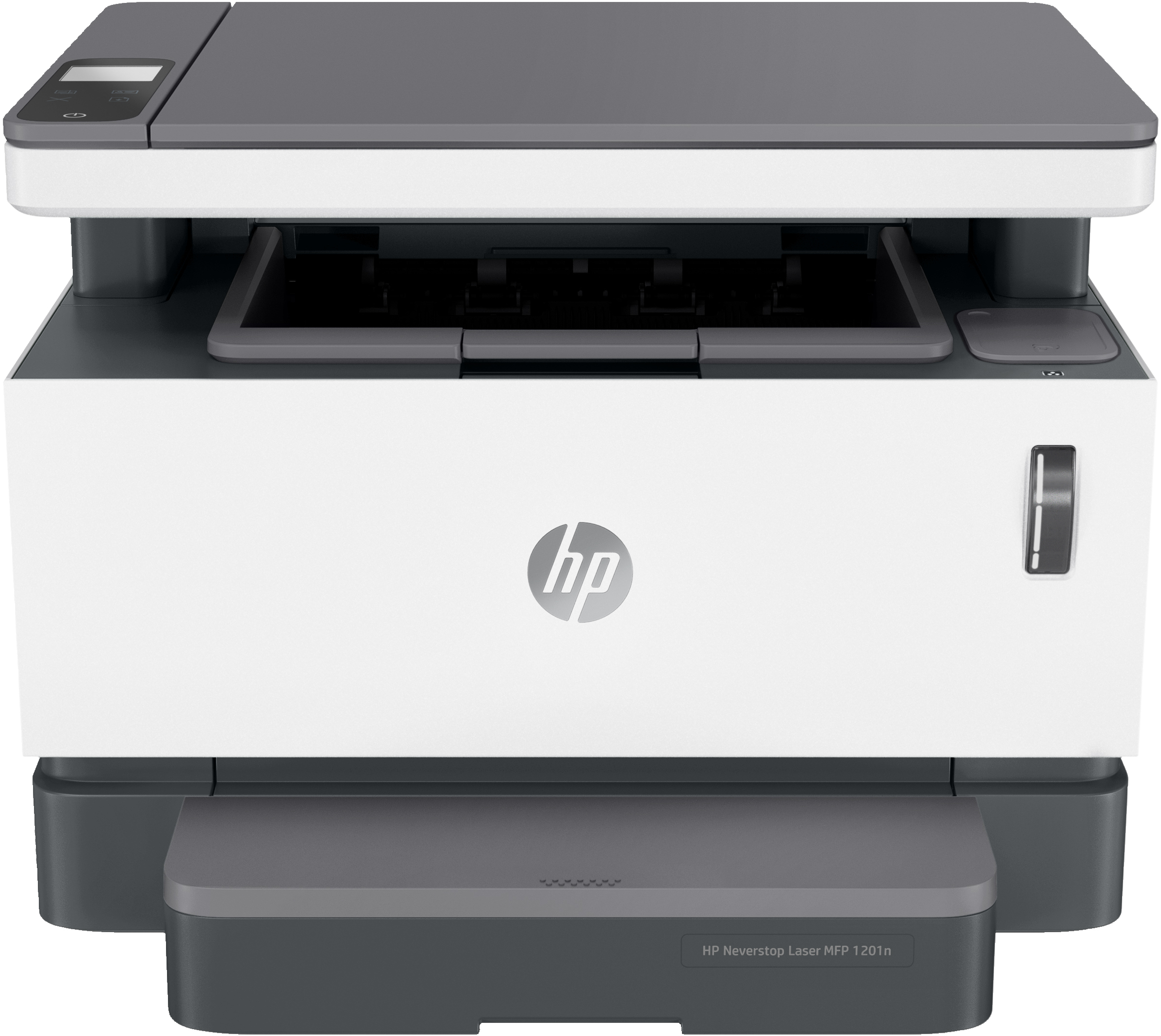 HP HP Neverstop Laser MFP 1201n, Zwart-wit, Printer voor Bedrijf, Printen, kopi&#235;ren, scannen, Scans naar pdf