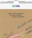 Heyda Knutsel- en fotokalender jaargebonden (2025), 1 vel = 1 maand, 215 × 240 mm, naturel