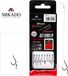 Mikado 8x Method Feeder Hameçon Rig avec Pointe/Aiguille Hameçon Feeder 14 / Ø0,20mm / 10cm