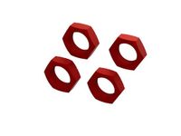 Horizon Aluminum Wheel Nut 24mm (Red) (4)