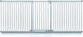 Safetots Hoog Klemhek Elite, 271cm - 280cm, Mat Grijs, Hoog 96.8cm