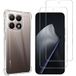 Phonillico® Schokbestendige Hoes voor Xiaomi 15T met 2 Gehard Glas Schermbeschermers