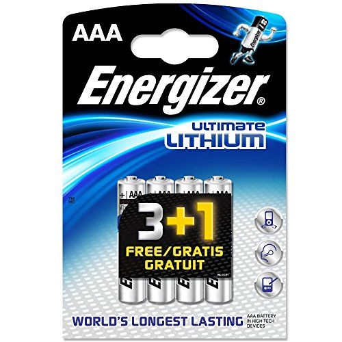 Energizer Ultimate L92 AAA Lithium Batterijen (8 stuks)
