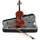 GEWA altvioolset Allegro VA1-38,2 cm (4/4 altviool), speelklaar, incl. gegoten koffer, Massaranduba-strijkstok, Thomastik Infeld AlphaYue-snaren