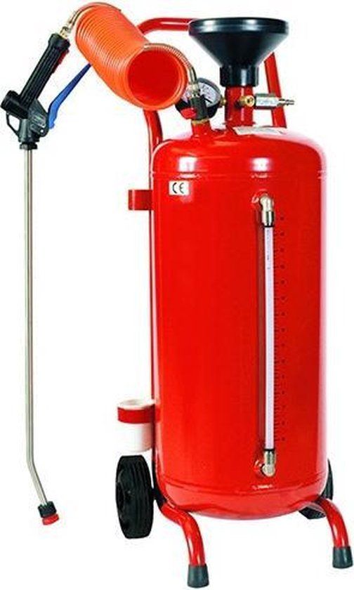 RODAC nevelspuit 50 liter Metaal Zilver/Rood/Zwart 1030 cm 2 jaar garantie