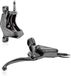 TEKTRO Hydraulische schijfremset Tektro HD-E740 Links - 1800 mm kabel - Zwart