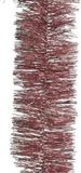 Decoris Kerstslinger - 6 stuks - Oudroze - Lametta - 270 x 7 cm - Folieslinger