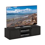 Furinno TV Stand for TVs up to 55 inches, Engineered Wood, Espresso, 40.01 (D) x 119.99 (W) x 30.91 (H) cm