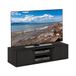Furinno TV Stand for TVs up to 55 inches, Engineered Wood, Espresso, 40.01 (D) x 119.99 (W) x 30.91 (H) cm
