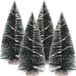 Koopman International 4x Kerstdorp onderdelen straatverlichting kerstbomen 15 cm - Met verlichting