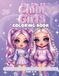 Chibi Girls Coloring Book: 44 Illustrations of Trendy Outfits and Aesthetic Dolls for Teens