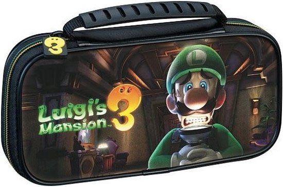 Game Traveler Nintendo Switch Lite Case - Luigi's Mansion 3 - Black - Hardcase