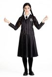 Ciao - Woensdag Addams Nevermore Academy schooluniform kostuum vermomming verkleedjurk meisje officieel woensdag (maat XS)