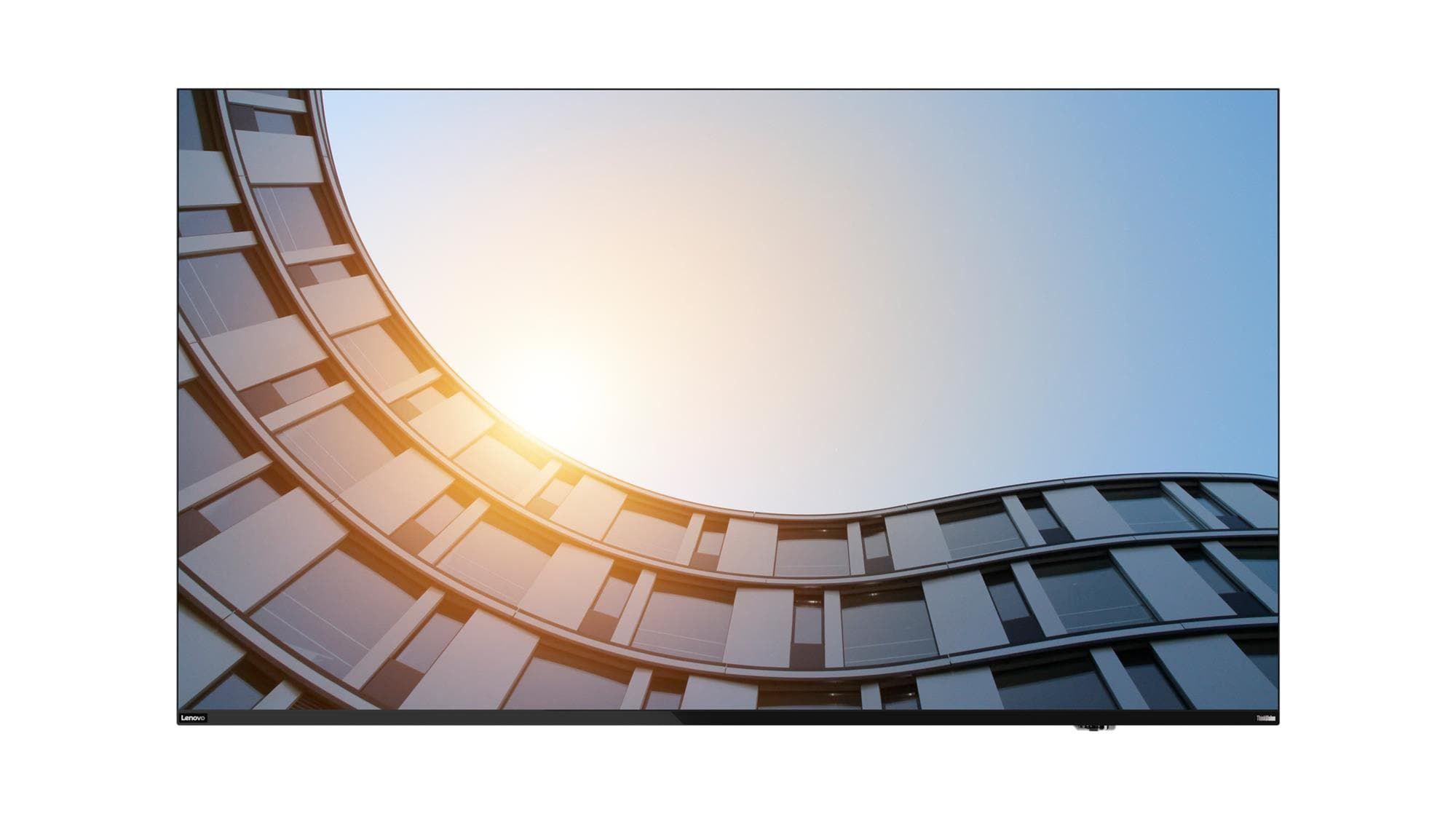 Lenovo ThinkVision E65 LFD computer monitor 163,8 cm (64.5\") 3840 x 2160 Pixels 4K Ultra HD LCD Zwart