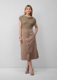 s.Oliver BLACK LABEL Rok Maat 44 Vrouwen 8438 BROWN Katoen