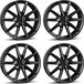 Borbet jantes, modèle LX18, 8.0x18 pouce, ET48, entraxe 5x114.3, convient pour SWM et Lexus GS. Jantes en aluminium