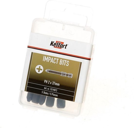 Kelfort Impactbit schroefbit ph2/37mm