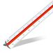 Aristo Driehoekige schaal Architect (kunststof, 30 cm) wit