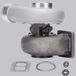GT45 T4 Turbocompresseur - Turbo universel - 600+ ch - Adapté aux moteurs de 4,0–6,0 litres - Connexion V-band - 0,66/1,05 A/R - 8 psi (0,55 bar)