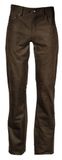 Modeka Stemp, jean en cuir, Marron, Taille 48