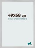 yd. Cadre photo 49x68 cm Acier inoxydable MDF Bologna