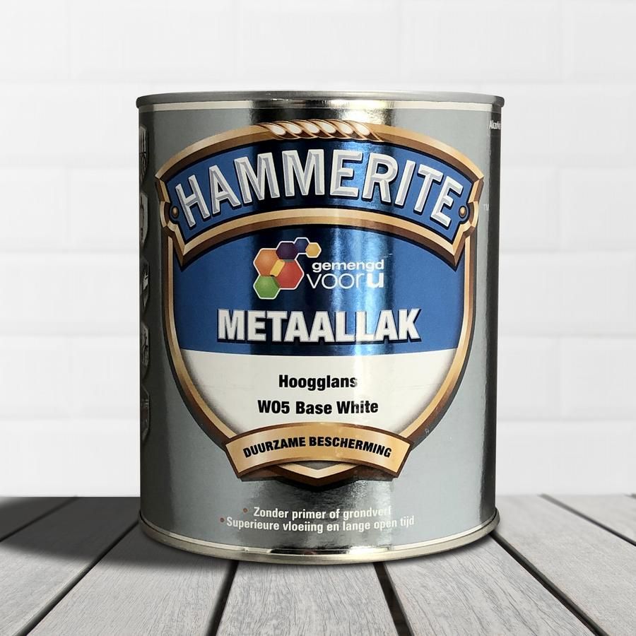 Hammerite Metaallak - Glans Basis - 500 ml - 8710839292546