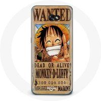 Maniacase Hoesje voor Samsung Galaxy A3 2016 One Piece Manga Luffy zoek poster