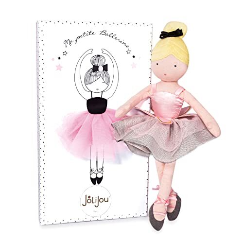 Jolijou - My Little Ballerina – stoffen poppen – Margot – lichtroze – JJ6037