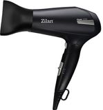 Zilan Föhn ZLN9396 – 2000W Krachtige Haardroger – Ionische Technologie – Inklapbare Reisföhn – 2 Warmtestanden & Coolshot – Zwart