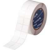 Brady THT-141-488-3 - White Polyester Square Die-cut Labels - 22.86 x 22.86 mm - 3000 Labels