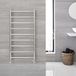Hudson Reed Quo Sèche-serviettes en acier inoxydable avec finition en acier inoxydable | 120cm x 60cm