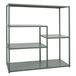 Mendler Hwc-p98, Étagère De Salon, Étagère Sur Pied, Étagère De Rangement, Métal Industriel 80 X 80