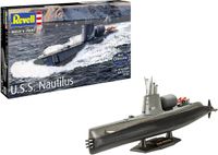 Revell Modelbouwpakket Militaire voertuigen - U.S.S. Nautilus - SSN-571 - 1:305