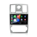 autoradio 9 pouces Android 15 avec CarPlay, adapté pour Chrysler 300 300C (2005-2010), avec WiFi, Bluetooth, navigation GPS, DAB+, commande au volant, connexion USB, DSP et 4+64 Go de stockage, processeur octa-core