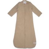 Lodger Hopper - Baby Slaapzak Winter met afritsbare mouwen - 98cm - 3.3 TOG - Autostoel - Beige
