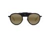 Vuarnet Glacier 01 Lunettes de soleil homme noir rondes jaune 52mm