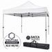 Divina Garden Market-Pro 3x3 Tente pliante Blanc