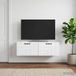 Prolenta Maison Exclusive Wandmontierter TV-Schrank Weiß 98 x 31 x 30 cm Holzwerkstoff