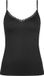 Triumph Feel Of Cotton Spaghetti Top Zwart