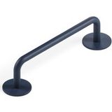Viefe Poignée de meuble MILANO en métal, bleu nuit - 96 mm