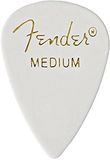 Fender 098-0351-380 351 Shape Classic Picks, Medium, Wit, 144 Count