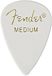 Fender 098-0351-380 351 Shape Classic Picks, Medium, Wit, 144 Count