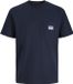 JACK&JONES JORPOCKY TEE SS CREW NECK FRSS26 Heren T-shirt S Katoen Navy Blazer