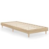 VidaXL Bedframe Sonoma Eiken 75x190 cm