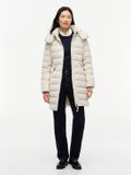 Tommy Hilfiger Parka Femme Beige Polyester Automne/Hiver 2026