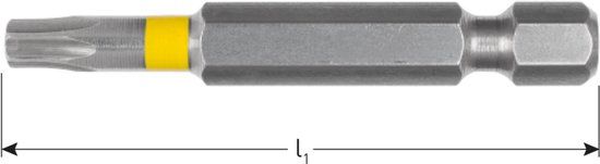 Rotec Krachtbit OPTI-LINE E6.3 T30x50 (2st.)
