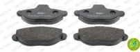 FERODO FDB749 PREMIER remblokkenset, schijfrem - (4-delig) - (4 stuks) | Compatibel met: FIAT CINQUECENTO, SEICENTO / 600
