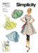 Simplicity Naaipatronen Dames - Maat 46/44/42/40/38/36 Multicolor