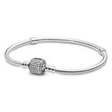 Pandora Icons Sparkling Pavé & Snake Chain Bracelet